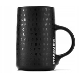 Starbucks Kubek 414ML Grande Coffee Cup Logo Czarny