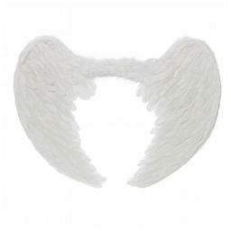Skrzydła anioła białe - 80 x 60 cm