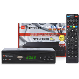 2x Tuner DVB-T2 Opticum Nytrobox NSe H.265