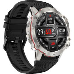 Smartwatch Kiano Watch Sport Srebrny