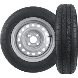 Komplet dwóch kół do przyczep UNITRAILER / TEMARED