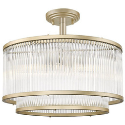 Zumaline Klasyczna lampa sufitowa SERGIO C0528-05H-V6AC szklana okrągła