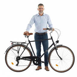 Męski Rower Lekki Miejski 28 Dallas 21 cali