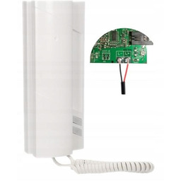 Unifon Cyfrowy 2 Żyłowy Proel PC-512 Biuro Domofon