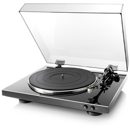 Automatyczny Gramofon analogowy Denon DP-300F Czarny