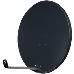 Antena Satelitarna Stalowa 0,9m 90 cm Grafitowa Nc+