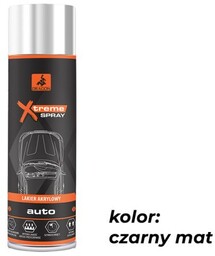 DRAGON Lakier akrylowy AUTO w aerozolu 500ml czarny