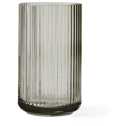 Lyngby Porcelain LYNGBY Wazon Szklany 20 cm Szary