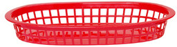 HENDI Koszyk do pieczywa czerwony, 6 szt. 426319