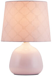 Rabalux Materiałowa lampa gabinetowa Ellie 4384 na stół