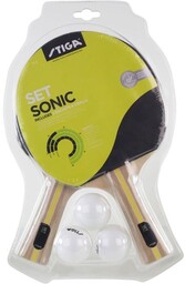 Rakietki Zestaw Stiga Sonic 2 rakietki+3 piłeczki