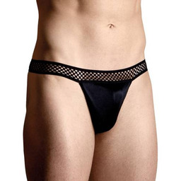 Ażurowe stringi męskie
