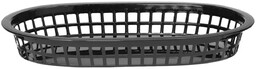 HENDI Koszyk do pieczywa czarny, 6 szt. 426890