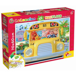 LISCIANI Puzzle Cocomelon Dwustronne Podłogowe Mali Odkrywcy 304-91041