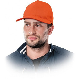 - Czapka z daszkiem - pomarańczowy uni