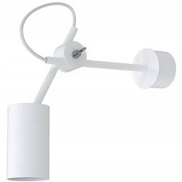 Lampa Ścienna Eye Biały 1xGU10 Kinkiet Do Pokoju
