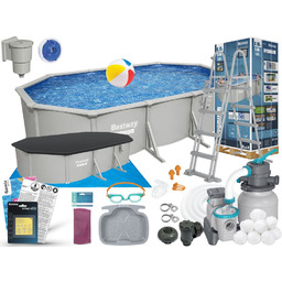 Basen Bestway 610x366x122 Ogrodowy Stelażowy 56369 17w1