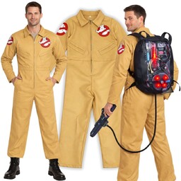 Strój Pogromcy Duchów Przebranie Kombinezon Z Plecakiem