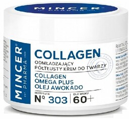 Collagen 60+ odmładzający półtłusty krem do twarzy No.303