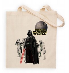TORBA EKO BEŻOWA DŁUGIE UCHO STAR WARS Wzory