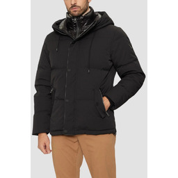 GUESS Czarna męska kurtka High Collar