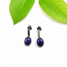 Kolczyki z lapis lazuli II małe