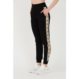 GUESS Czarne damskie spodnie dresowe Britney Jogger, Rozmiar