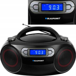 Boombox Blaupunkt BB18BK CD, Usb, Aux, radio Fm