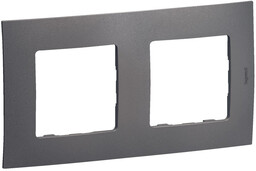 NOWE NILOE - RAMKA PODWÓJNA STALOWA (MEDIUM GREY)