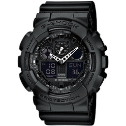 CASIO, Zegarek sportowy kwarcowy, G-Shock GA-100-1A1ER
