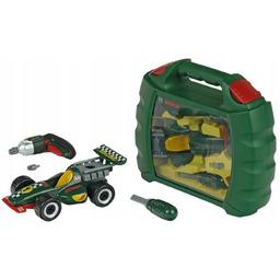 Walizka do majsterkowania Klein Bosch mini zielona plastikowa