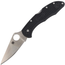Nóż składany Spyderco Delica 4 FRN Black Flat