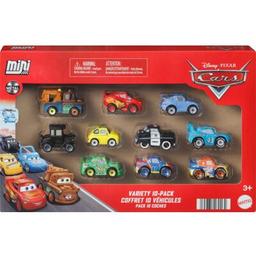 MATTEL Zestaw pojazdów Disney Pixar Cars Auta Mikroauta