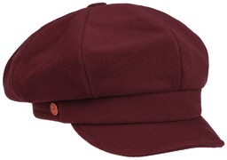 Women s Newsboy Cap by Mayser, bordowy, cm