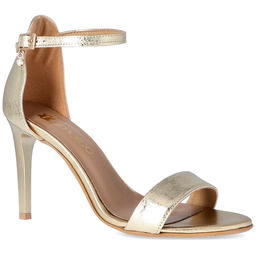 Sandały na szpilce - TYMOTEO LALA ZŁOTE