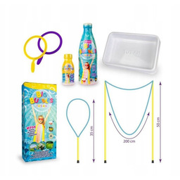 Tuban zestaw do dużych baniek mydlanych