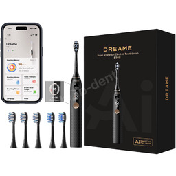 Dreame E10S Black szczoteczka soniczna czarna 6 końcówek