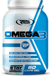 Real Pharm Omega3 60 Caps Zdrowe Kwasy Tłuszczowe