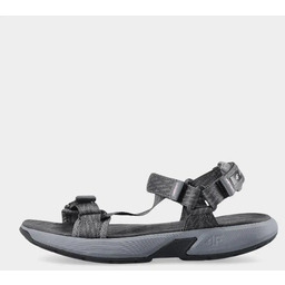 4F, Sandały damskie, Midshop shoes, ciemny szary, rozmiar