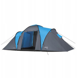 Kempingowy namiot 6-osobowy rodzinny Nils Camp NC6031 niebiesko-szary