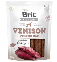 BRIT meaty jerky VENISON protein bar - 80g
