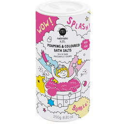 NAILMATIC_Kids Foaming & Colorued Bath Salt pieniąca się