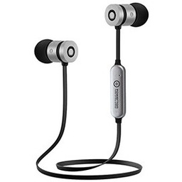 Powerton LIFE ARIVO Bezdrátová bluetooth sluchátka, černo-stříbrná