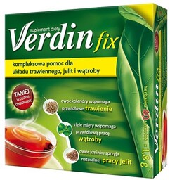 Verdin Fix herbata na trawienie 40 saszetek