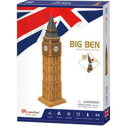 CubicFun C094H - 3D Puzzle Big Ben, 47-częściowy
