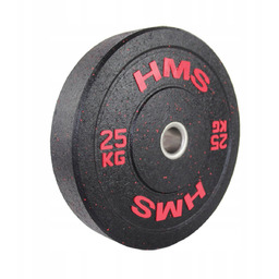 Talerz Olimpijski Bumper powlekany/gumowany Hms 25 kg