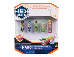 Hexbots Hexbug Nano Zestaw pięciu robaczków Nano Flash