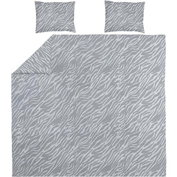 Pościel Meyco Home Zebra na podwójne łóżko (bawełna,