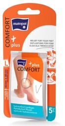 MATOPAT Comfort Plus L Opatrunki hydrokoloidowe 42x68 mm