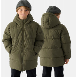 KURTKA ZIMOWA CHŁOPIĘCA 4F 140 PŁASZCZ PUCHOWY